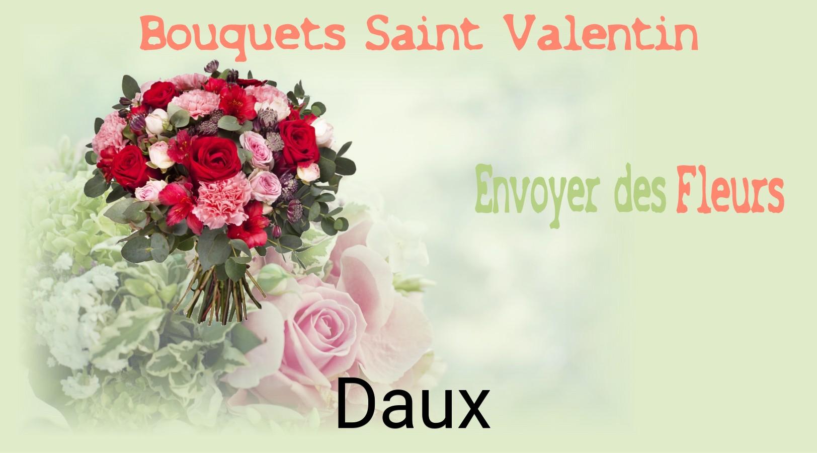 Roses de Saint-Valentin livrées à Daux