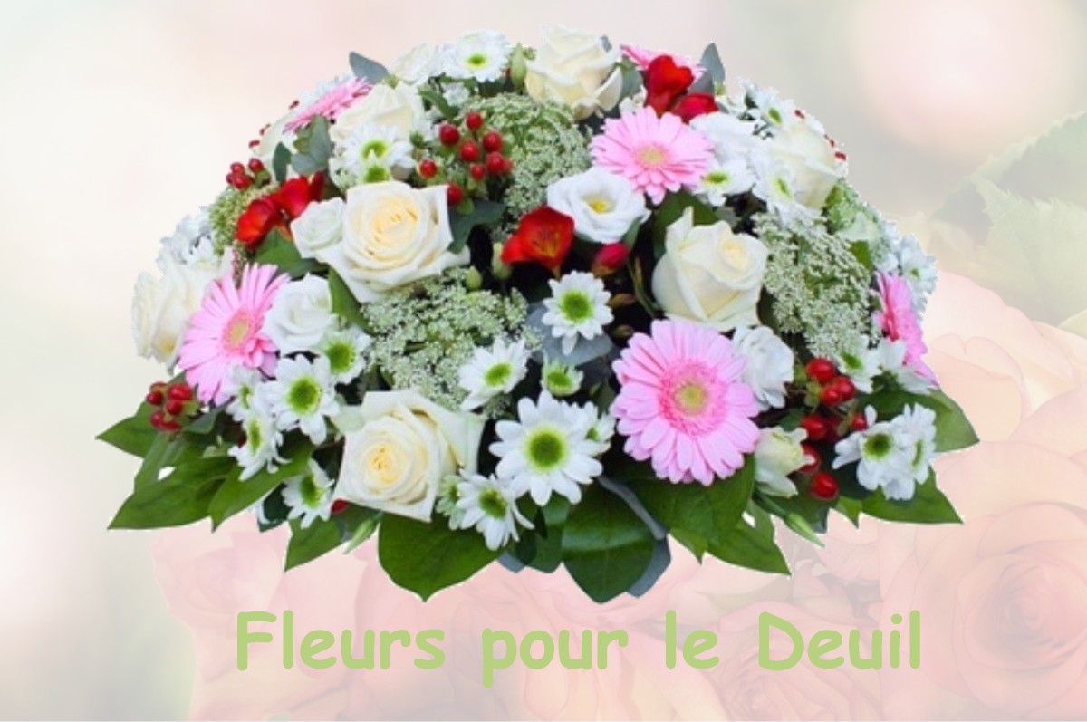 fleurs deuil DAUX